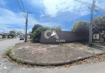 Terrenoterreno  esquina com casa a venda bairro capuava goiânia, ótima localização