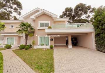 Casa de luxo com 4 dormitórios e área de lazer completa em santa felicidade, curitiba