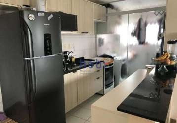 Apartamento com 2 dormitórios à venda, 57 m² por r$ 350.000,00 - alpha club residencial - votorantim/sp