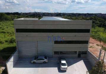 Galpão para alugar, 830 m² por r$ 25.000,00/mês - parque empresarial das manguiras - sorocaba/sp