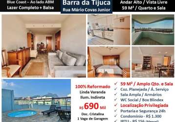 Lindo apartamento barra da tijuca abm