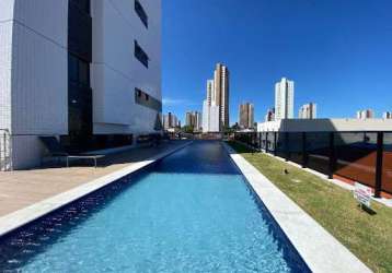 M² com 3 quartos, andar alto e lazer completo