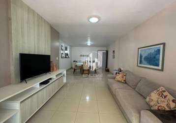 Apartamento de 123m² com 03 quartos + dce na praia de cabo branco