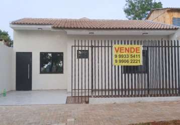 Cascavel velho - 3 quartos, sala/coz, conj, 1 bwc, a/serv, 2 vagas, a/constr. 60m²