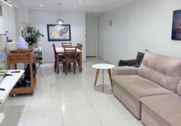 Neva - 1 suíte, 1 quarto, sala, cozinha, bwc, a/serv, sacada c/churrasq, a/priv, 86,71m²