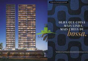 Lançamento nouvelle bossa | apartamento | 246,04m² | torre 1 | do 2º ao 18º andar | vista mar | 4 suítes | lavabo | varanda gourmet | jaguaribe