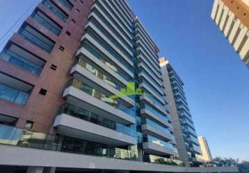 Apartamento no condomínio mansão belagio, alphaville, 203m², 4 suítes, nascente, vista livre, 4 garagens, melhor posição, r$ 2.650.000,00