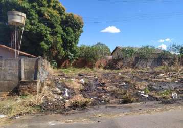 Lote à venda no setor cidade livre em aparecida de goiânia/go.