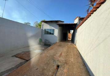 Casa à venda 2 quartos sendo 1 suíte no setor terra prometida em aparecida de goiânia / go.