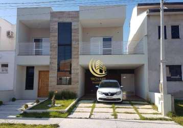 Sobrado com 3 dormitórios à venda, 215 m² por r$ 960.000,00 - condomínio jardim oásis - taubaté/sp