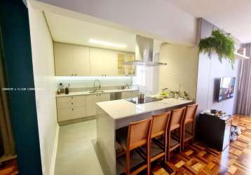 Apartamento para venda em florianópolis, centro, 4 dormitórios, 2 banheiros, 1 vaga