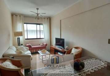 Apartamento com 2 dormitórios sendo 1 suíte, lado praia - enseada-guarujá/sp.