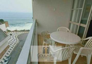 Apartamento alto padrão com 3 dormitórios sendo 1 suíte + dormitório de serviço, lazer no condomínio e sacada vista mar na praia da astúrias-guarujá/sp.