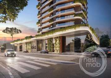 Apartamento no oás com 164.72 m² e 3 suítes à venda no bairro champagnat.