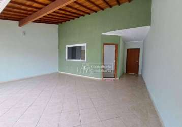 Casa com 3 dormitórios para alugar, 130 m² por r$ 3.059,90 - jardim bom princípio - indaiatuba/sp