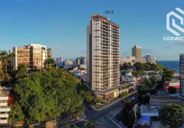 Rivê moura dubeux - apartamento residencial à venda, rio vermelho, salvador.