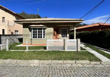 Casa recém construída em condomínio - r$ 750.000,00 vargem grande teresópolis/rj - código 3455