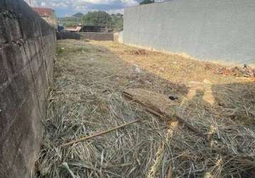 Terreno com projeto aprovado para 2 sobrados - jd. cerejeiras em atibaia