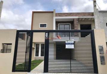 Sobrado à venda em costeira: refúgio luxuoso com 124m² por r$ 690.000,00