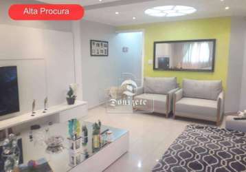 Sobrado com 3 dormitórios à venda, 260 m² por r$ 1.280.000,00 - campestre - santo andré/sp