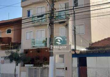 Cobertura com 2 dormitórios à venda, 80 m² por r$ 619.000,00 - campestre - santo andré/sp