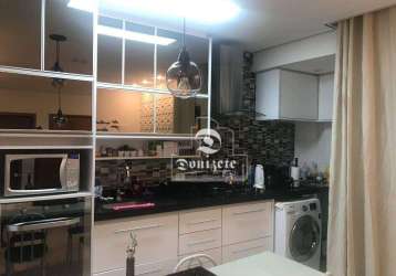 Apartamento com 1 dormitório à venda, 60 m² por r$ 350.000,00 - vila príncipe de gales - santo andré/sp