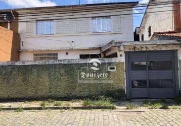 Sobrado com 4 dormitórios à venda, 200 m² por r$ 599.999,99 - vila homero thon - santo andré/sp