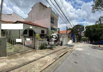 Terreno à venda, 342 m² por r$ 1.508.999,00 - vila assunção - santo andré/sp