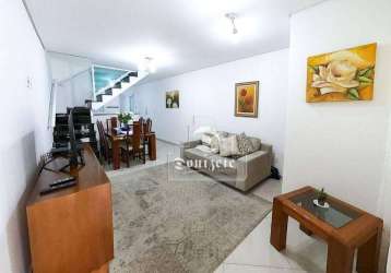 Sobrado à venda, 115 m² por r$ 649.999,99 - vila pires - santo andré/sp