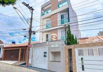 Cobertura à venda, 88 m² por r$ 380.000,00 - vila guarani - santo andré/sp