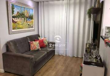 Apartamento à venda, 72 m² por r$ 599.000,00 - vila valparaíso - santo andré/sp