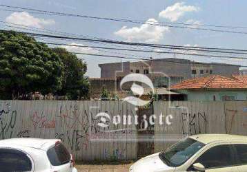 Terreno à venda, 600 m² por r$ 1.699.999,90 - vila américa - santo andré/sp