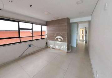 Sala à venda, 54 m² por r$ 399.999,90 - vila bastos - santo andré/sp