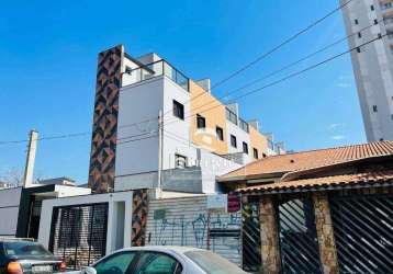 Sobrado à venda, 100 m² por r$ 555.000,00 - vila humaitá - santo andré/sp