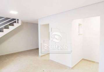 Sobrado com 2 dormitórios à venda, 120 m² por r$ 630.000,00 - vila cecília maria - santo andré/sp