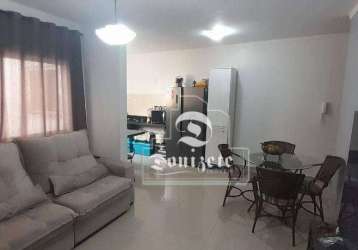 Cobertura com 2 dormitórios à venda, 95 m² por r$ 454.990,00 - vila bela vista - santo andré/sp