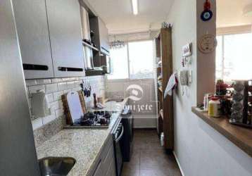 Apartamento à venda, 49 m² por r$ 339.999,99 - vila homero thon - santo andré/sp