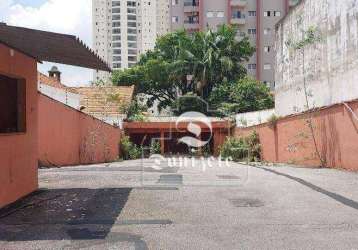 Terreno à venda, 400 m² por r$ 2.200.000,00 - jardim - santo andré/sp