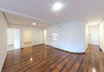 Apartamento à venda, 126 m² por r$ 1.410.000,00 - paraíso - santo andré/sp