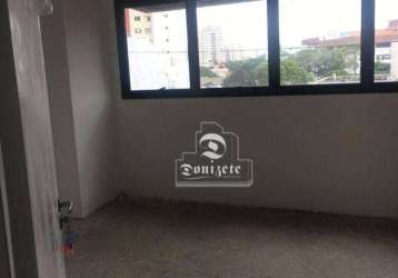 Sala, 32 m² - venda por r$ 385.000,00 ou aluguel por r$ 3.423,80/mês - vila assunção - santo andré/sp