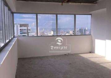 Sala à venda, 37 m² por r$ 359.000,00 - centro - santo andré/sp