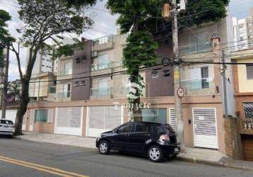 Cobertura com 2 dormitórios à venda, 103 m² por r$ 685.000,00 - vila gilda - santo andré/sp