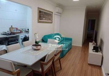 Apartamento com 2 dormitórios à venda, 67 m² por r$ 430.000,00 - parque das nações - santo andré/sp