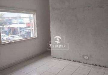 Sala para alugar, 30 m² por r$ 3.300,00/mês - casa branca - santo andré/sp