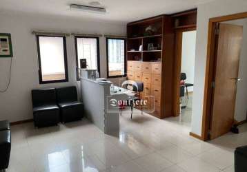 Sala à venda, 68 m² por r$ 479.999,90 - jardim - santo andré/sp