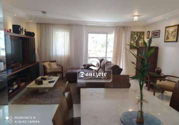 Apartamento com 2 dormitórios, 118 m² - venda por r$ 1.500.000,00 ou aluguel por r$ 7.333,33/mês - centro - santo andré/sp