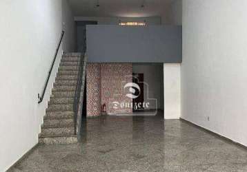 Salão para alugar, 140 m² por r$ 4.304,00/mês - vila curuçá - santo andré/sp