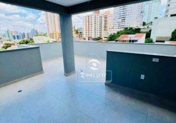 Cobertura com 2 dormitórios à venda, 99 m² por r$ 529.999,90 - vila alice - santo andré/sp