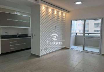 Apartamento com 2 dormitórios, 75 m² - venda por r$ 615.000,00 ou aluguel por r$ 4.167,01/mês - campestre - santo andré/sp