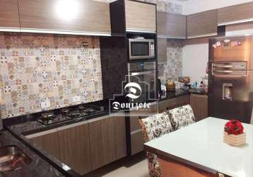 Sobrado com 2 dormitórios à venda, 140 m² por r$ 560.000,00 - jardim utinga - santo andré/sp